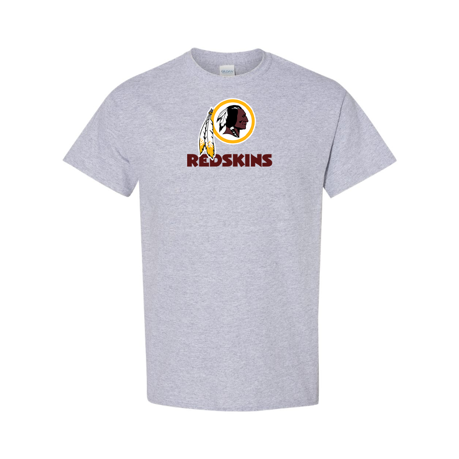 Men's Washington Redskins Logo   Cotton T-Shirt