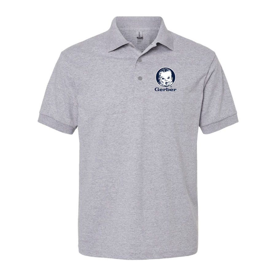 Men's Gerber Logo Dry Blend Polo