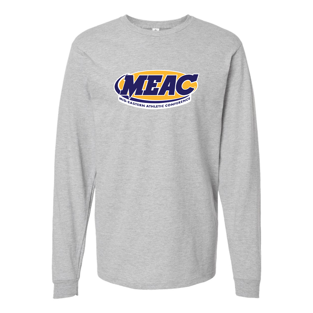 Men's Mid Eastern Athletic Conference Cotton Long Sleeve T-Shirt