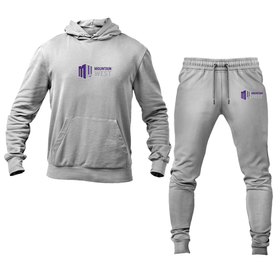 Men's Mountain West Conference Logo Hoodie Joggers Set