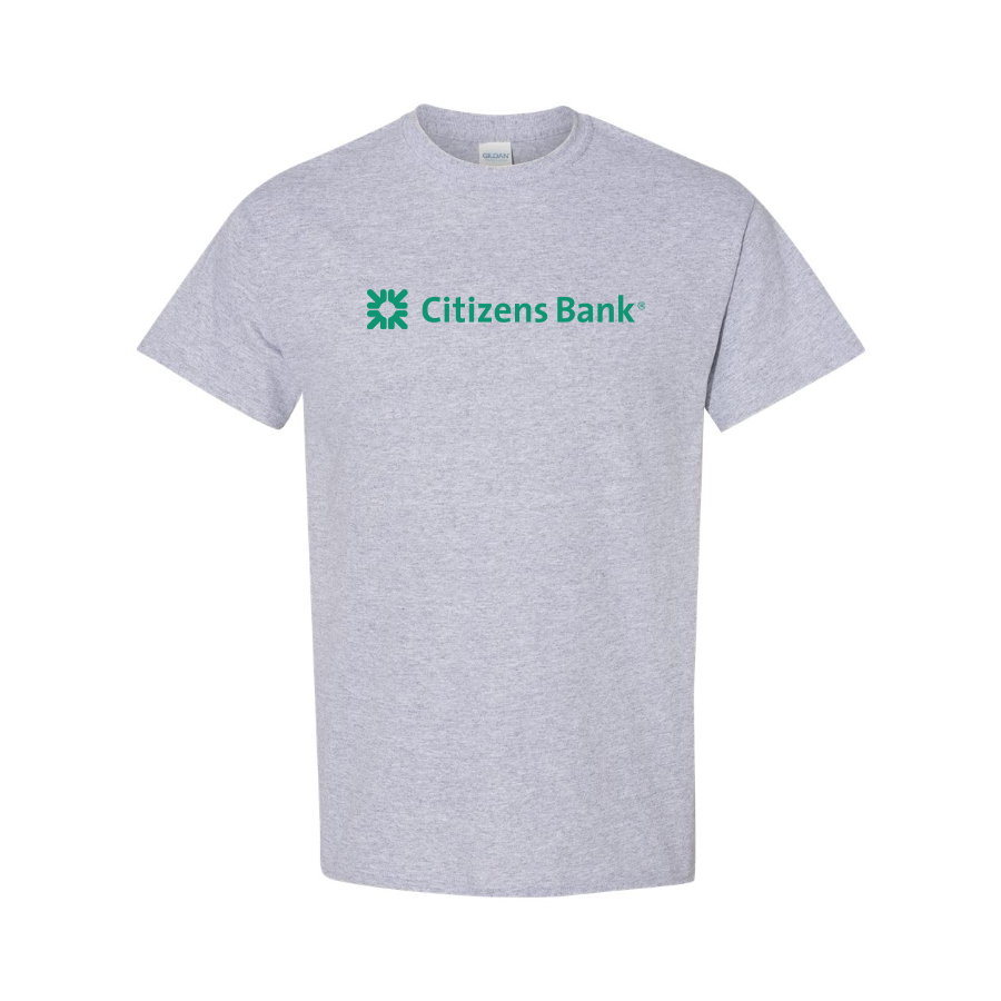 Men's Citizens Bank Logo Cotton T-Shirt