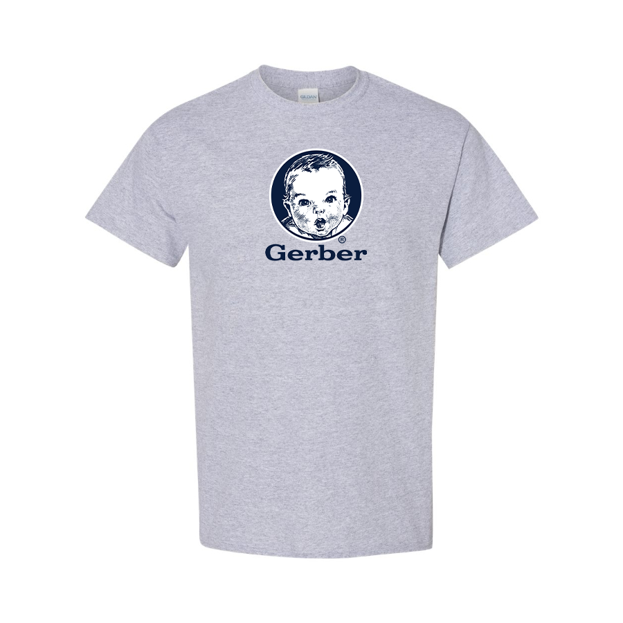 Men's Gerber Logo Cotton T-Shirt
