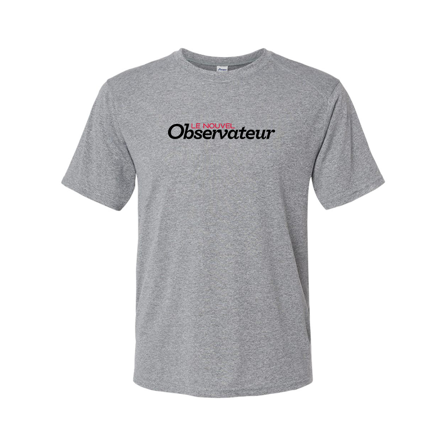 Men's Le Nouvel Observateur Logo  Performance T-Shirt