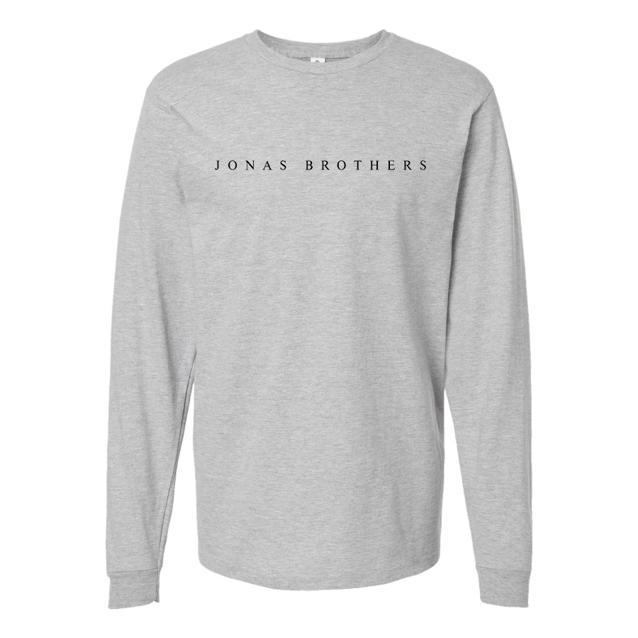 Men's Jonas Brothers Logo Cotton Long Sleeve T-Shirt