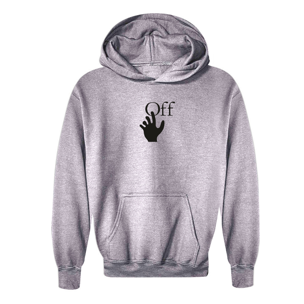 Youth Off-White Hand Logo Pullover Hoodie