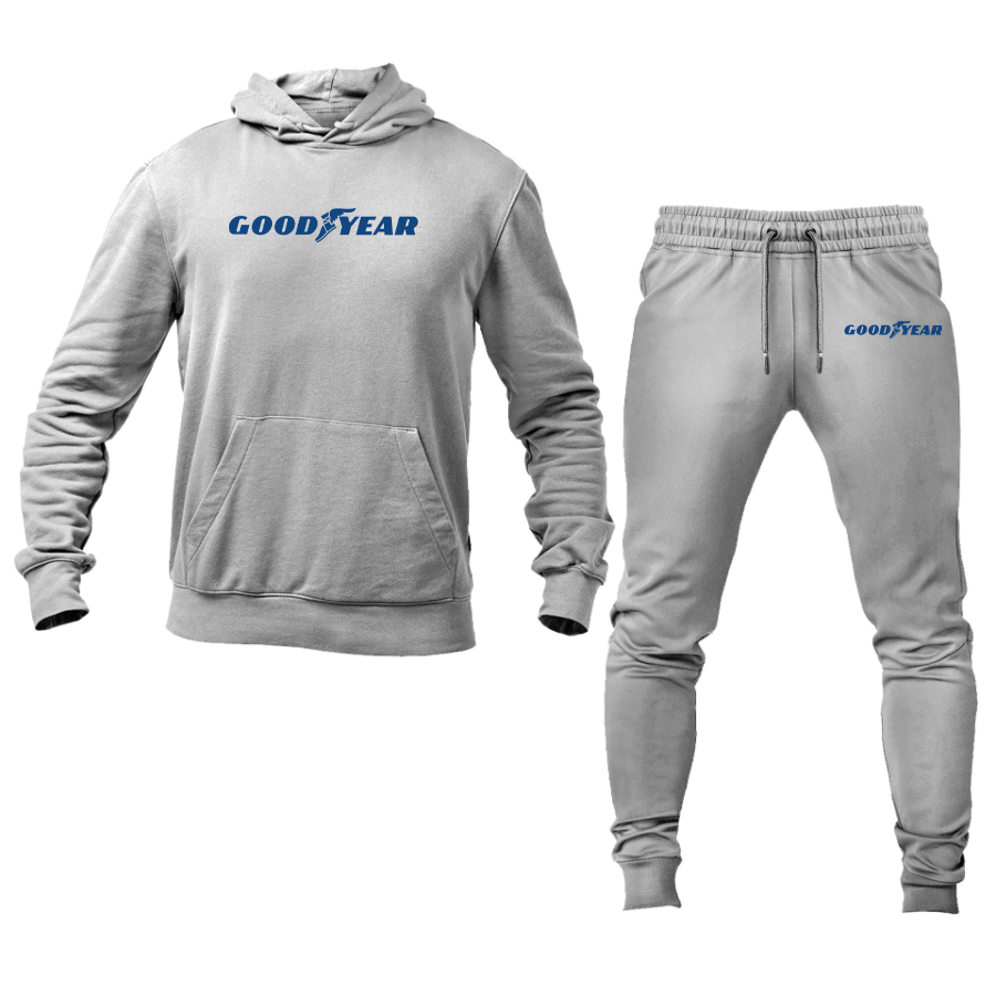 Men's Goodyear  Logo Hoodie Joggers Set