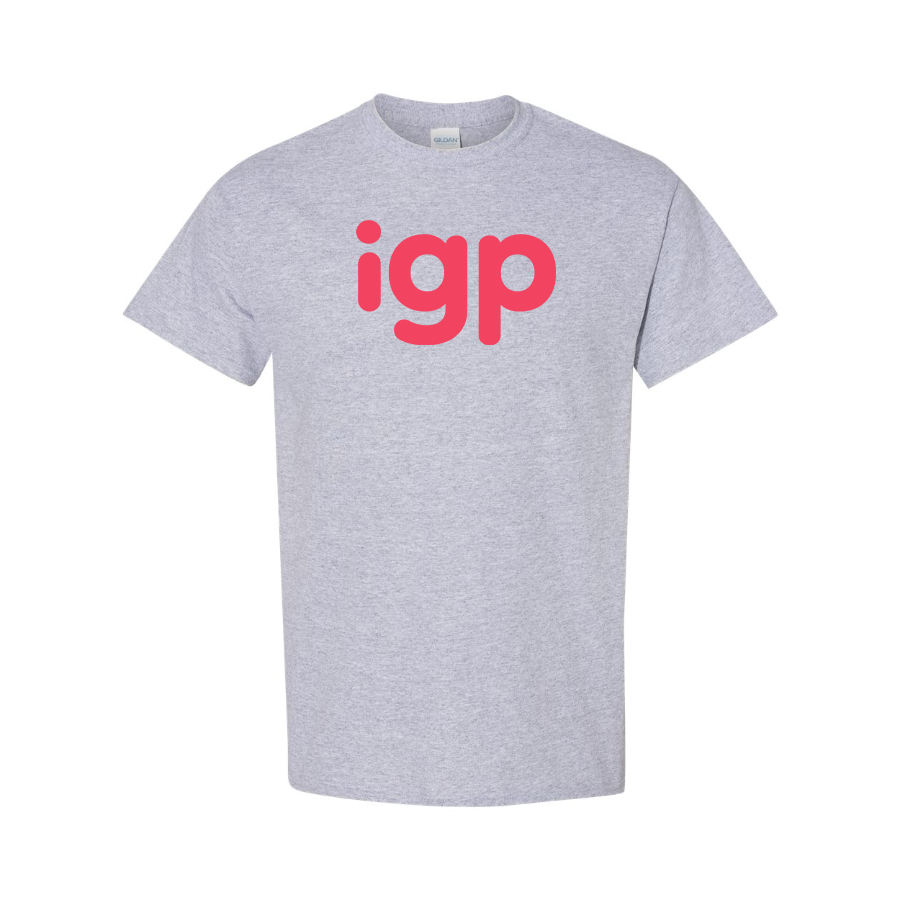Men's  Indian Gifts Portal  Logo Cotton T-Shirt