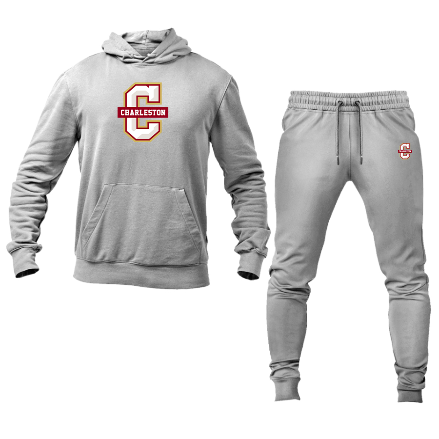 Men's Charleston Cougars Hoodie Joggers Set