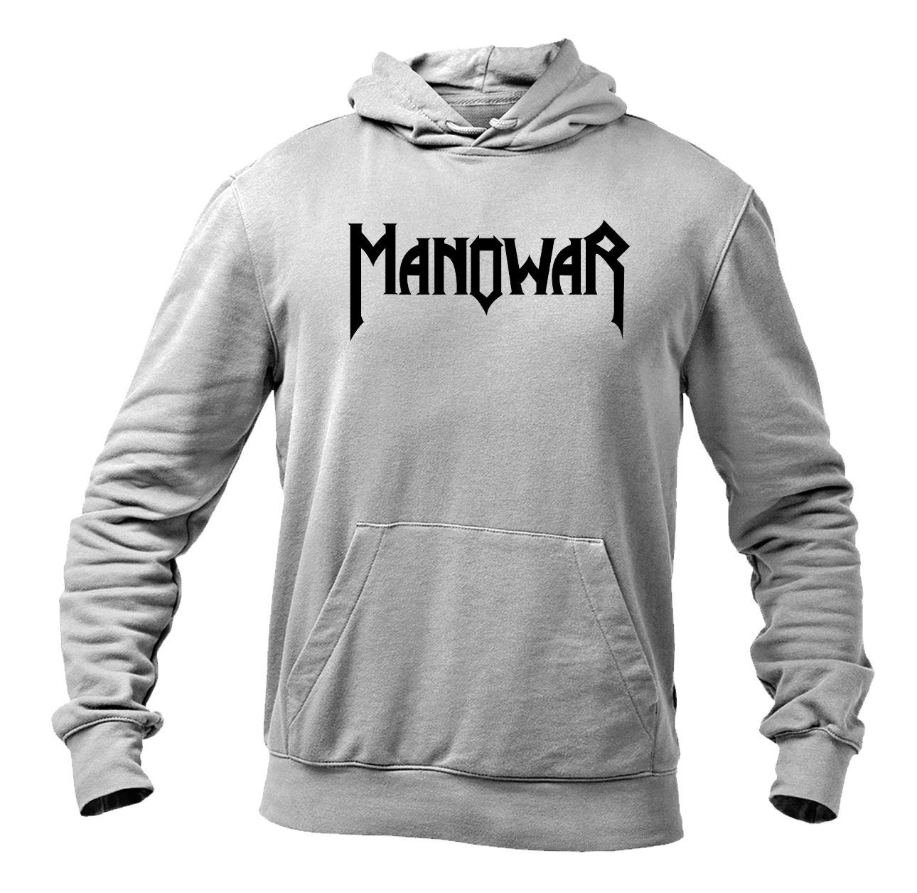 Men's Manowar Logo Pullover Hoodie