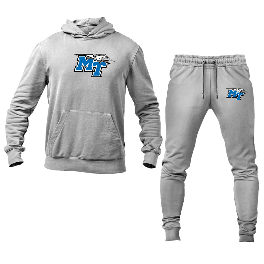 Men's Middle Tennessee Blue Raiders Hoodie Joggers Set