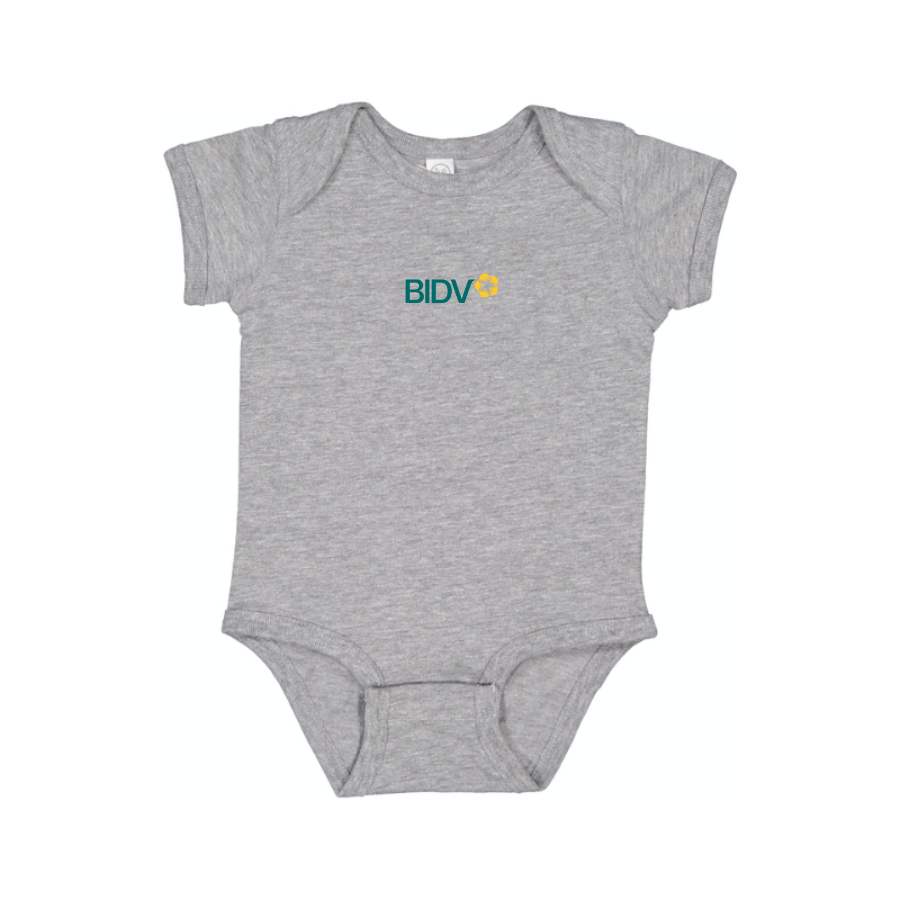 BIDV Logo Baby Onesie Romper