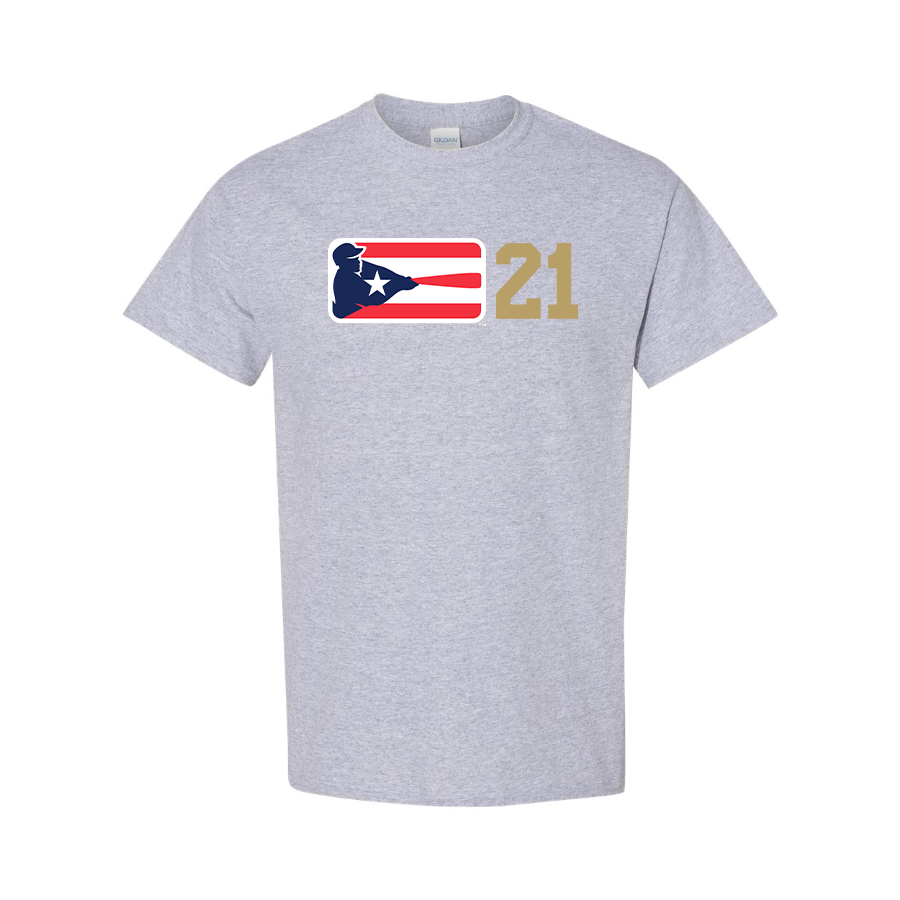 Men's  Liga de Beisbol Profesional Roberto Clemente Logo Cotton T-Shirt