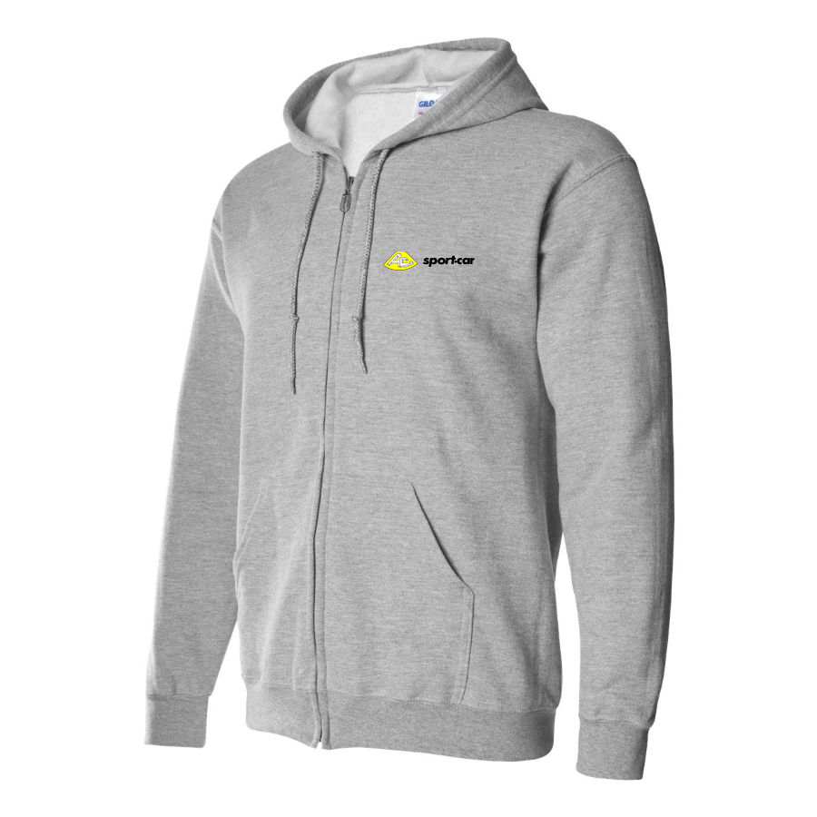 Men's  AC Sport Car Logo Zipper Hoodie