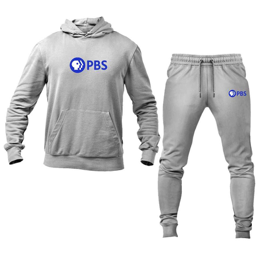 Men's  PBS Blue   Hoodie Joggers Set