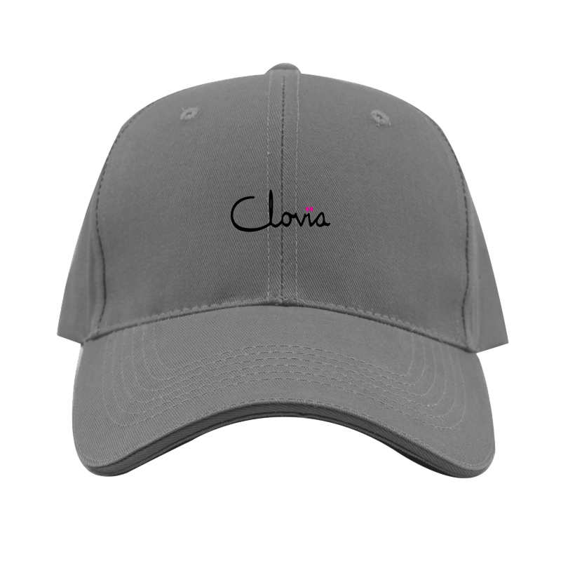 Clovia Logo  Dad Baseball Cap Hat
