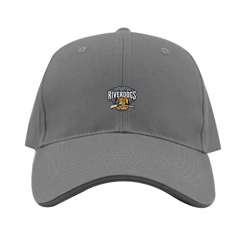 Charleston RiverDogs Logo  Dad Baseball Cap Hat