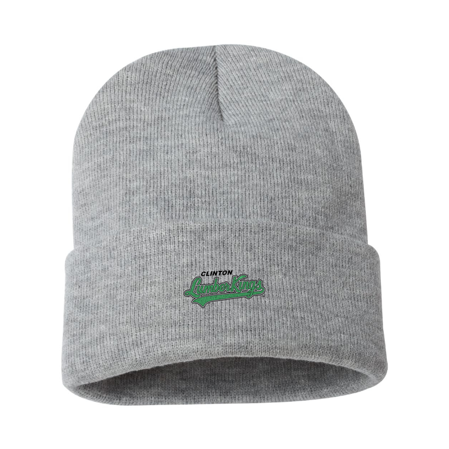 Clinton LumberKings Logo Beanie Hat