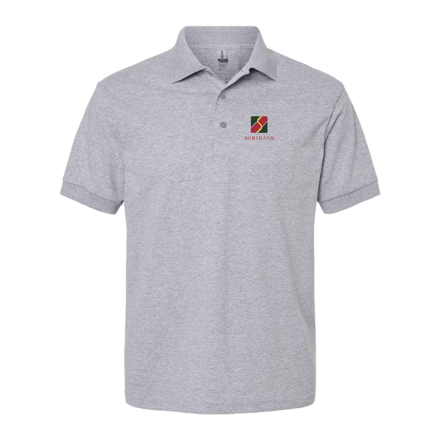 Men's Agribank  Logo Dry Blend Polo