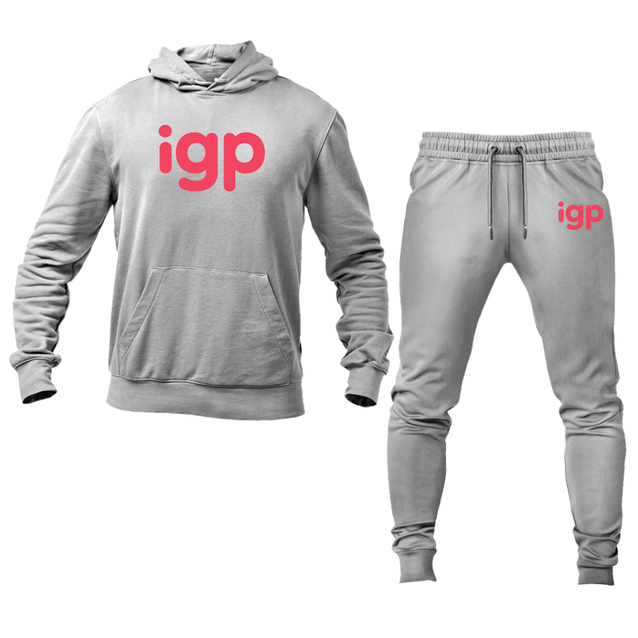 Men's Indian Gifts Portal  Logo Hoodie Joggers Set