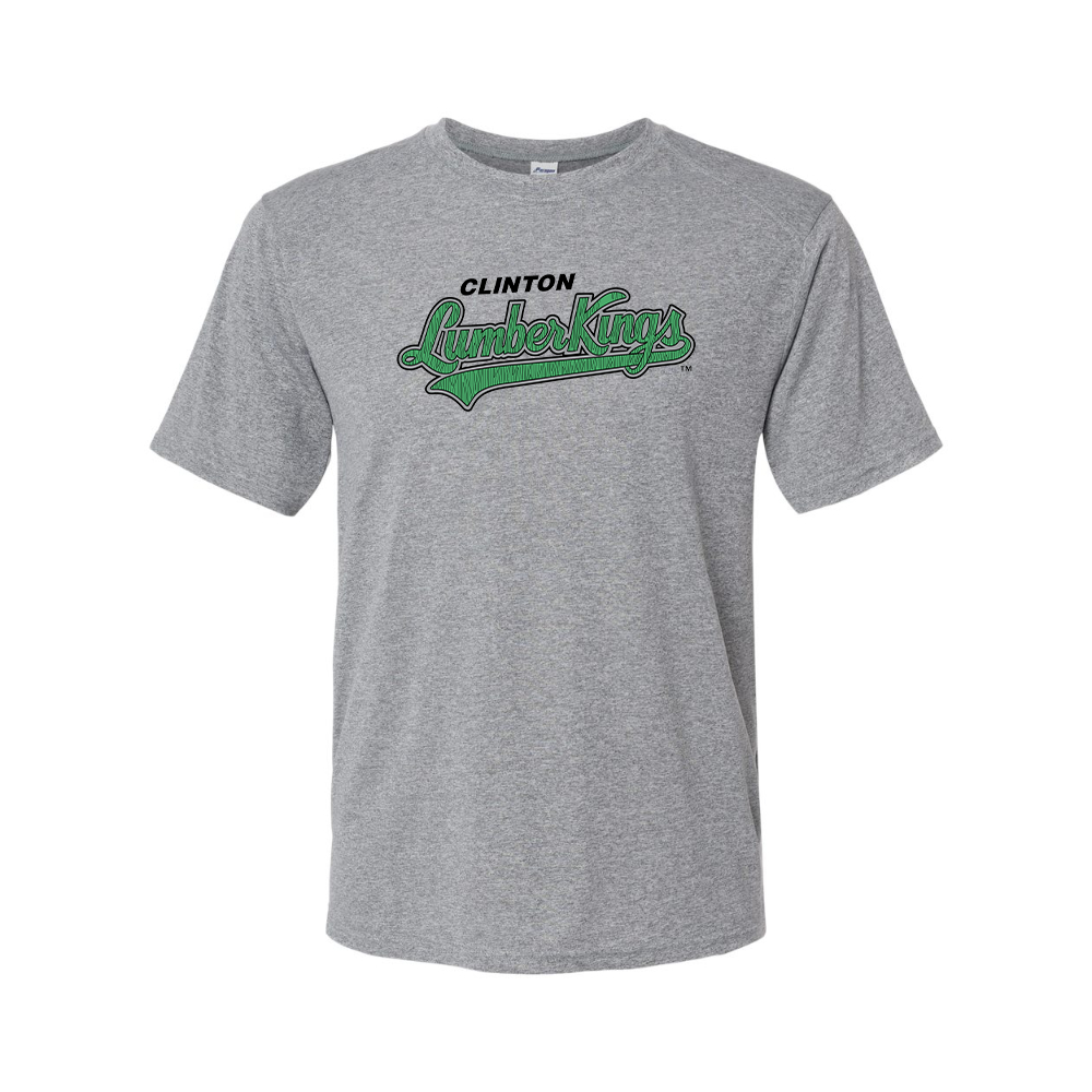 Men's Clinton LumberKings  Logo Performance T-Shirt