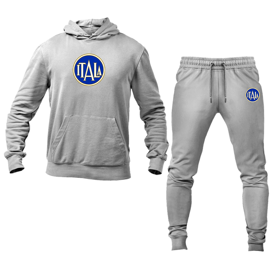 Men's Itala Logo Hoodie Joggers Set