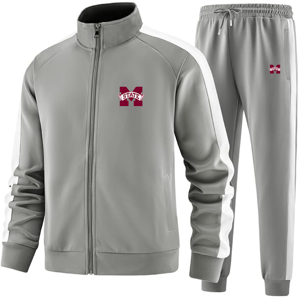 Men's Mississippi State Bulldogs Logo Dri-Fit TrackSuit