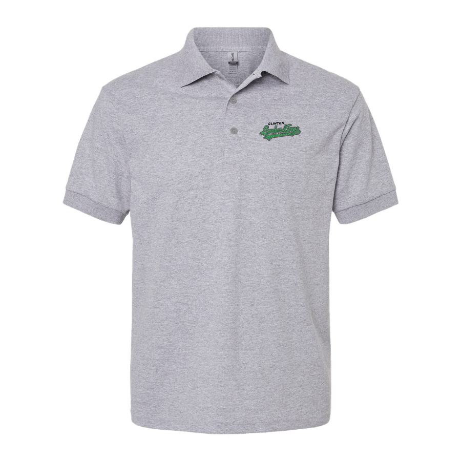 Men's Clinton LumberKings Logo Dry Blend Polo