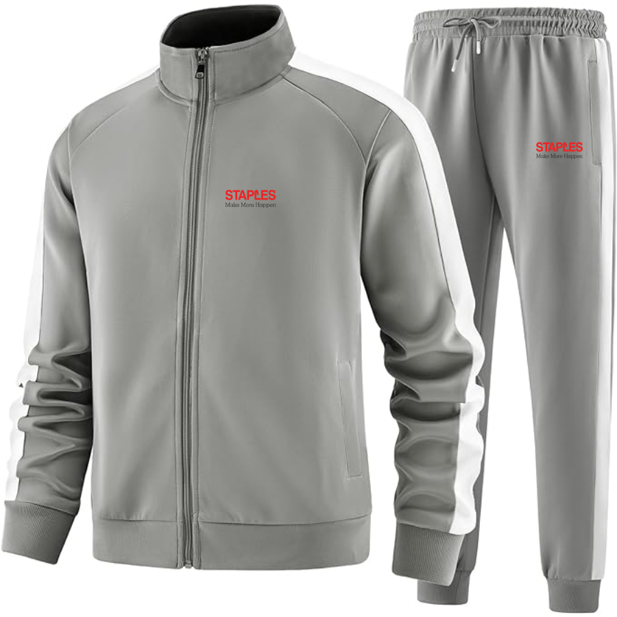 Men's Staples Logo  Dri-Fit TrackSuit
