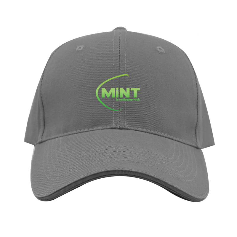 Mint Radio Logo Dad Baseball Cap Hat