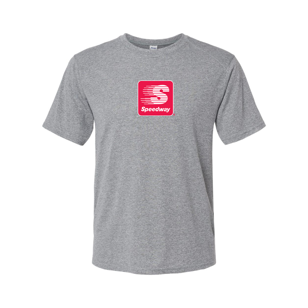 Men's Speedway Gas Station Logo Performance T-Shirt