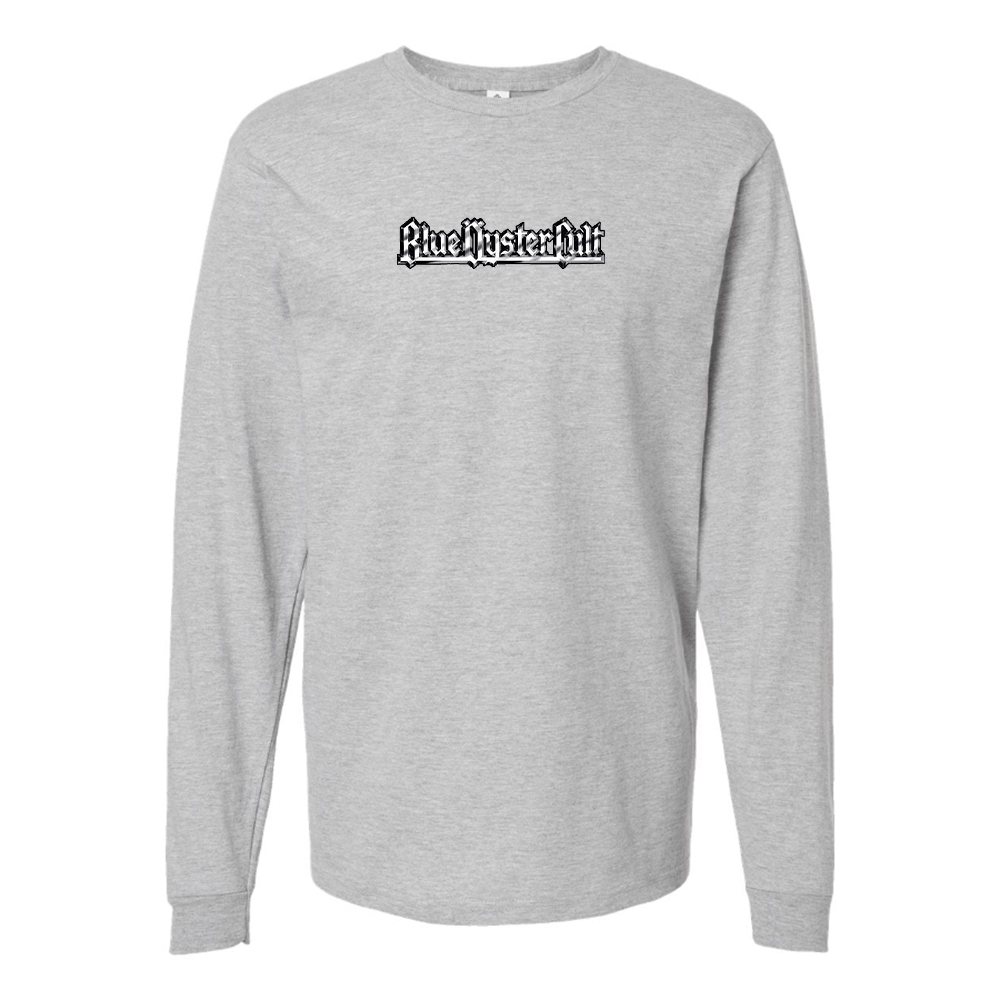 Men's  Blue Öyster Cult  Cotton Long Sleeve T-Shirt