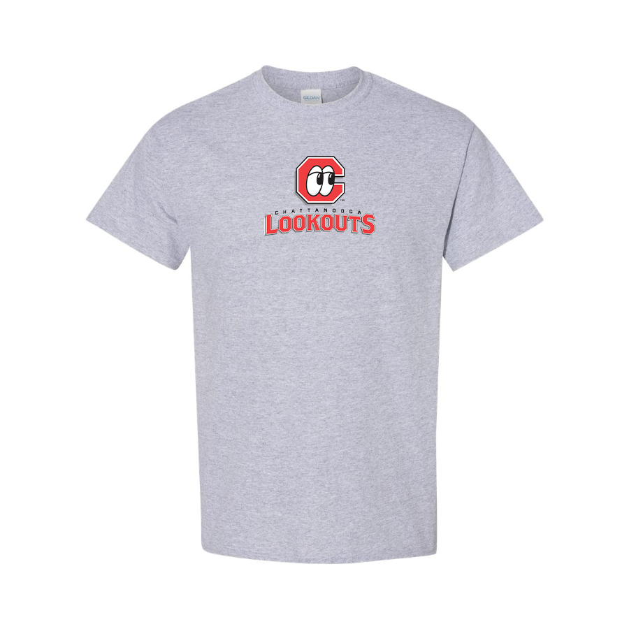 Men's Chattanooga Lookouts  Logo Cotton T-Shirt
