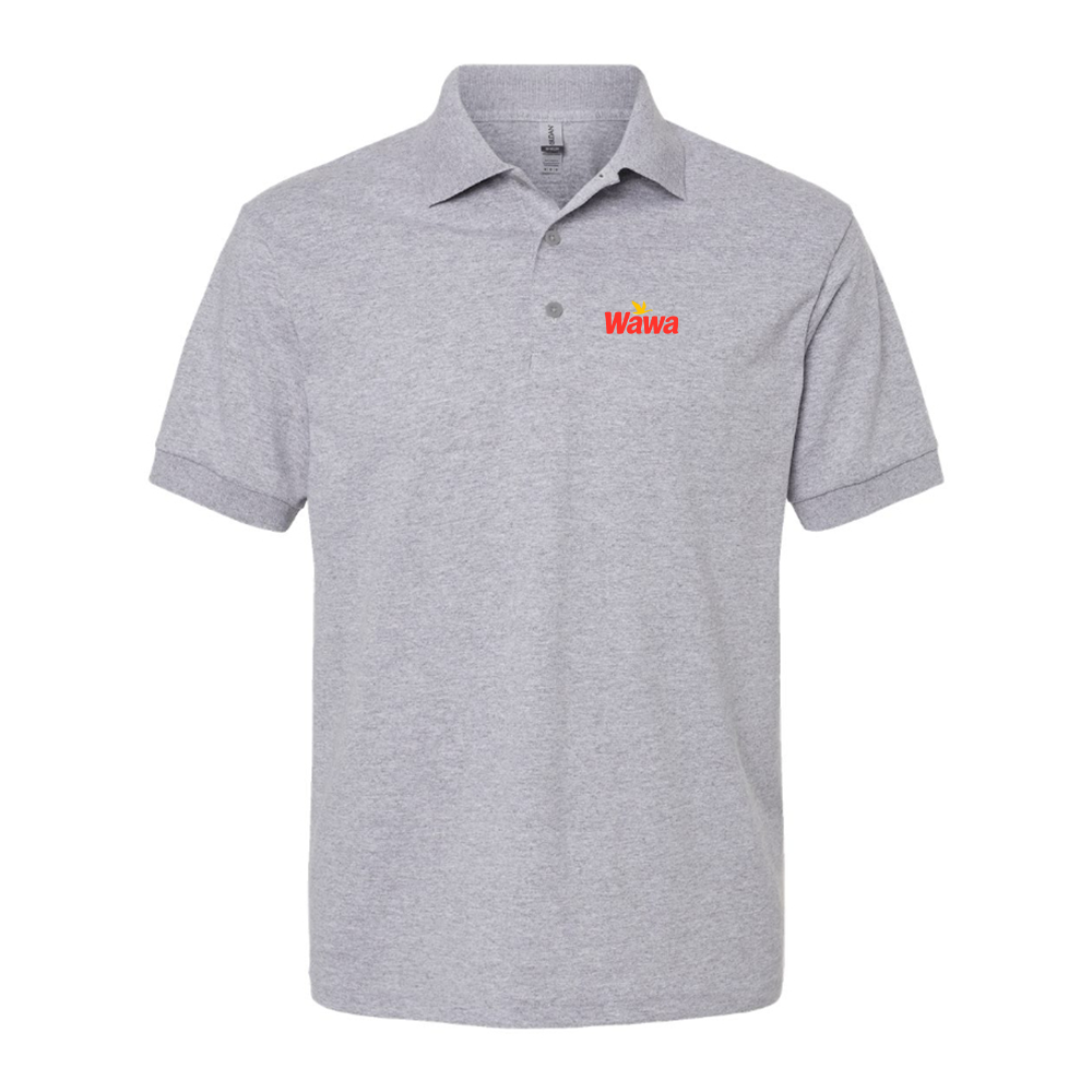 Men's Wawa Gas Station Logo Dry Blend Polo