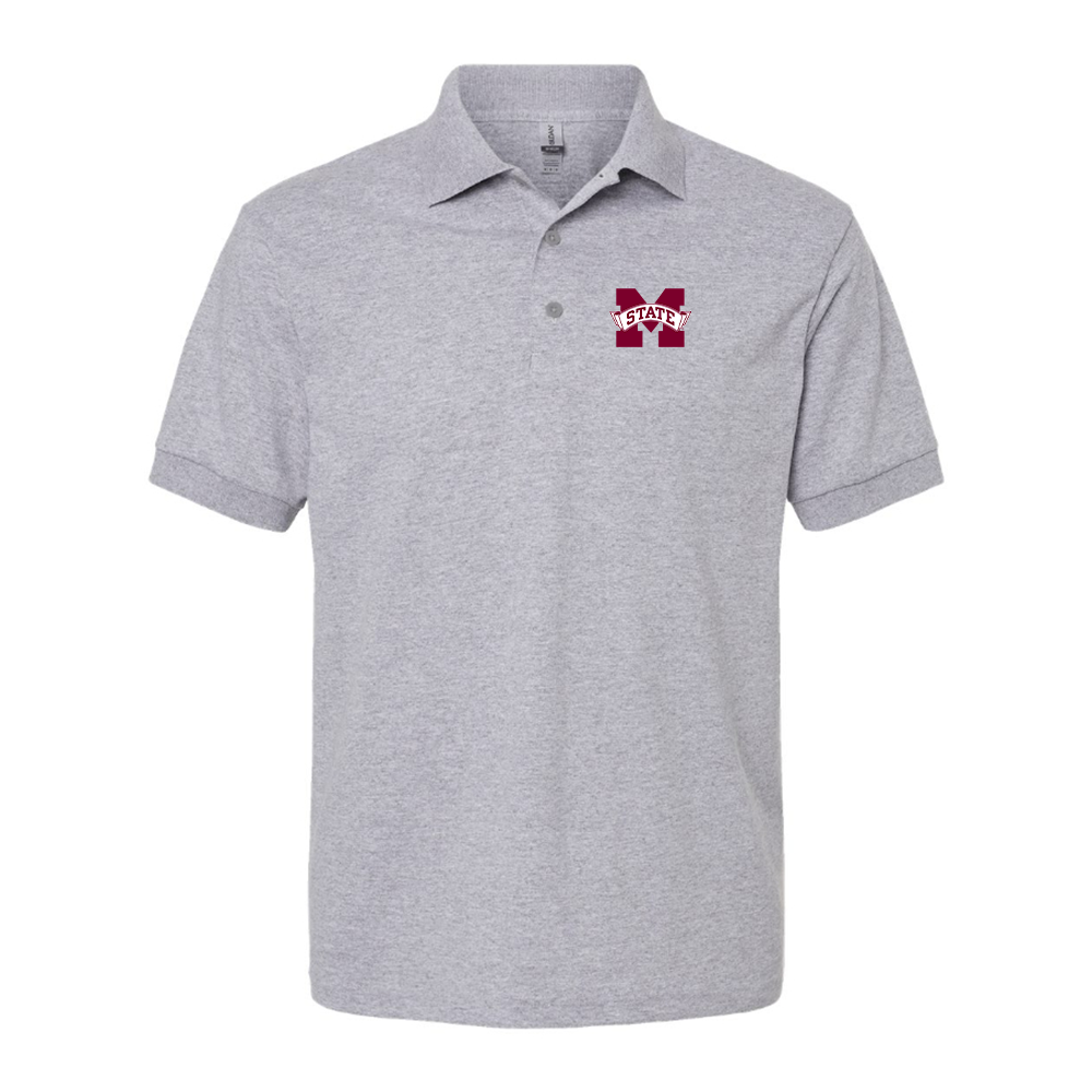 Men's Mississippi State Bulldogs Logo Dry Blend Polo
