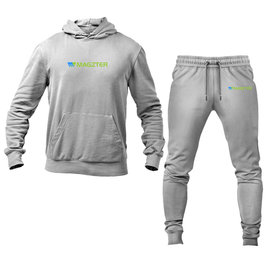 Men's MAGZTER Logo Hoodie Joggers Set