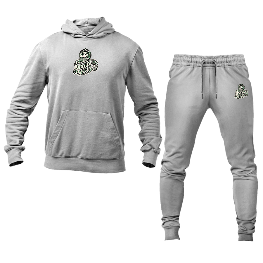 Men's Maldita Vecindad Logo Hoodie Joggers Set