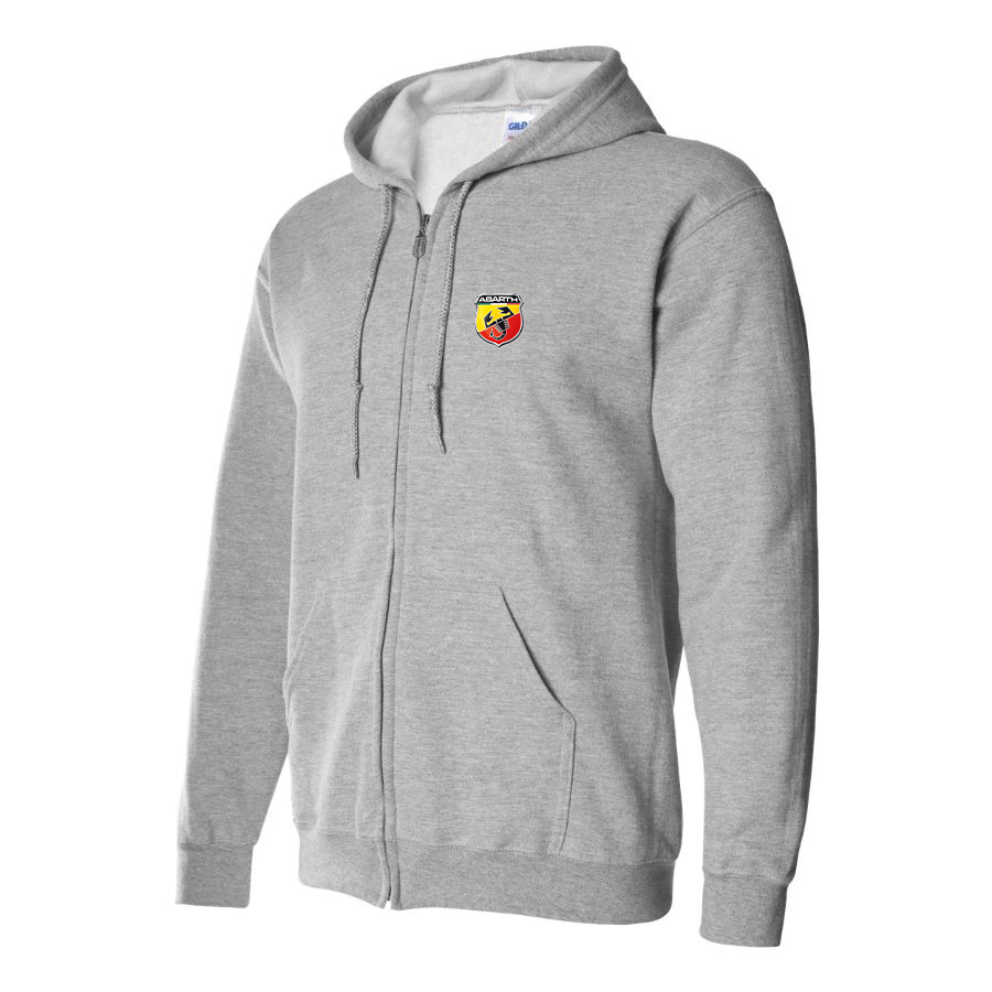 Men's  Abarth Logo Zipper Hoodie
