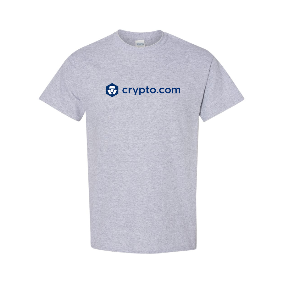 Men's Crypto.Com  Logo Cotton T-Shirt