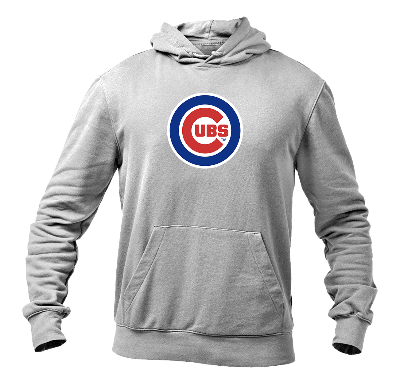 Men's Chicago Cubs Logo Pullover Hoodie