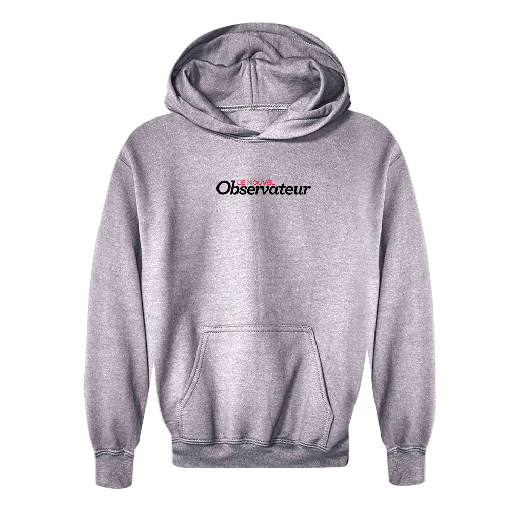 Youth Le Nouvel Observateur Logo Pullover Hoodie