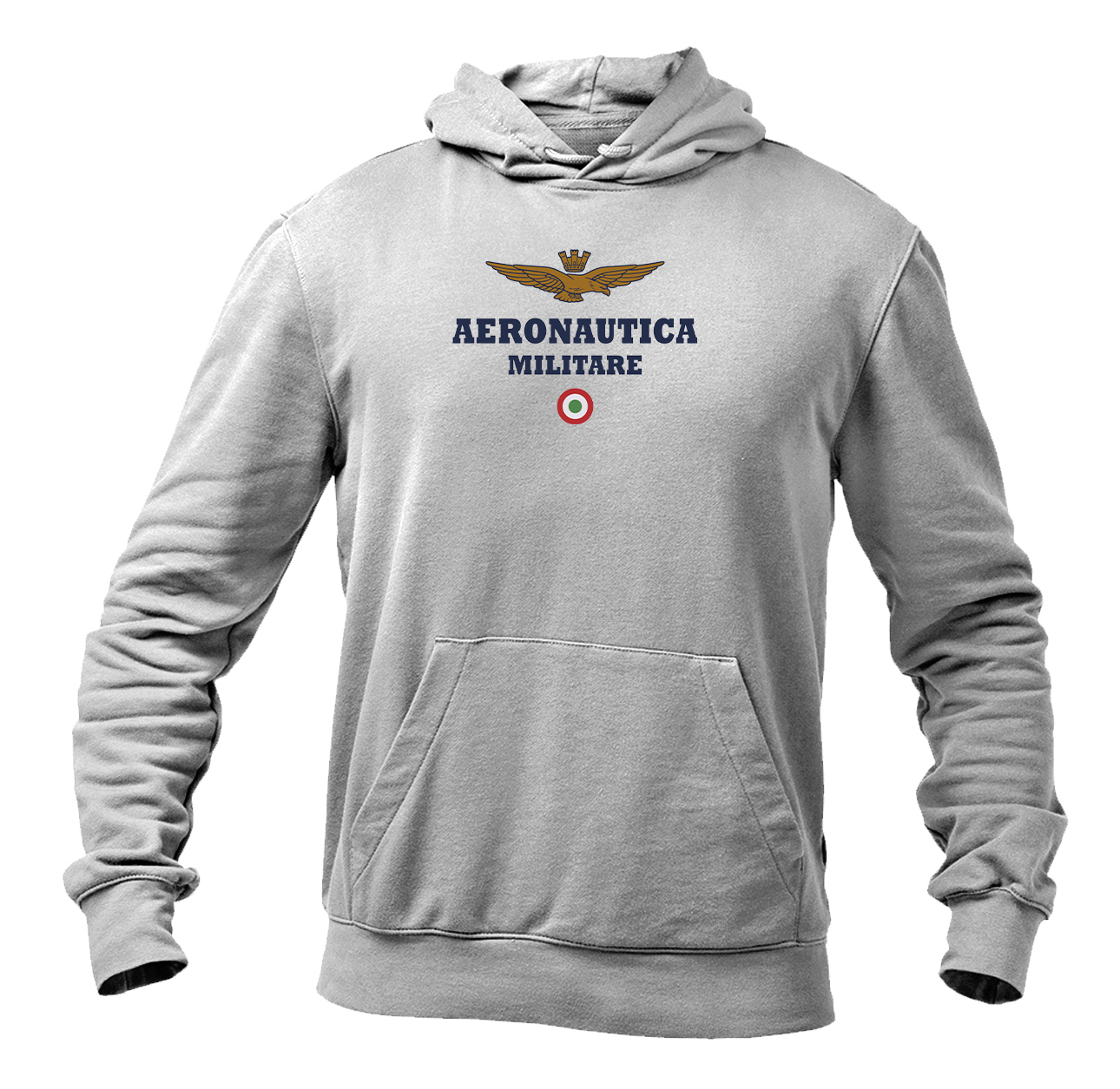 Men's Aeronautica Militare Logo Pullover Hoodie