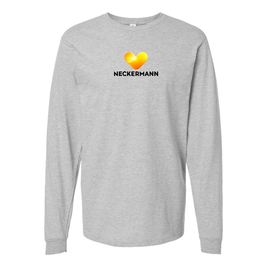 Men's  Neckermann Logo  Cotton Long Sleeve T-Shirt