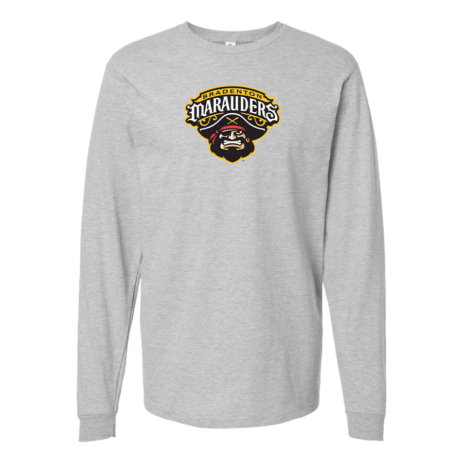 Men's Bradenton Marauders Logo Cotton Long Sleeve T-Shirt