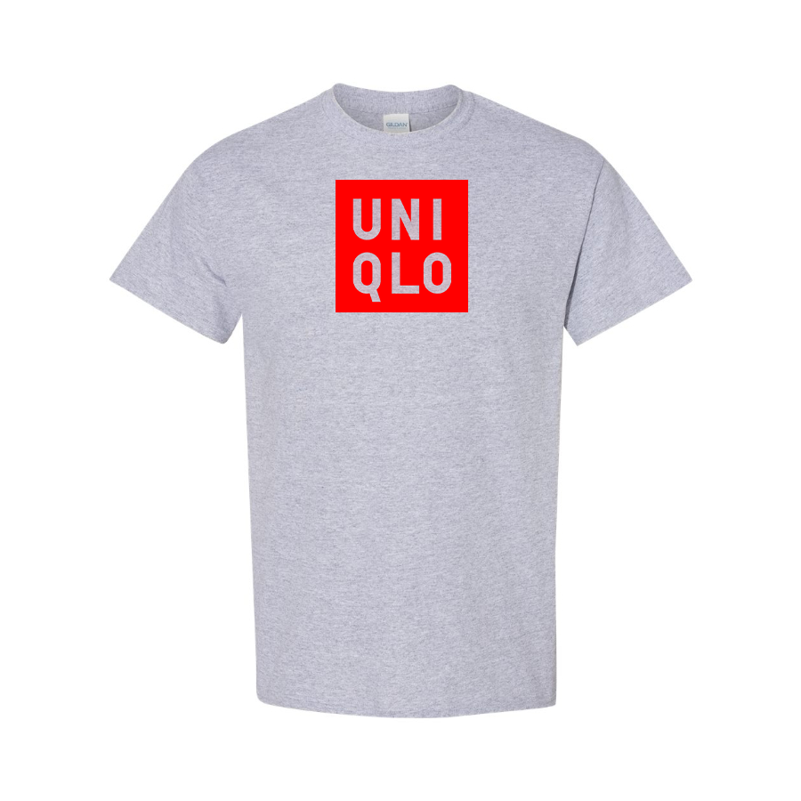 Men's Uniqlo  Logo   Cotton T-Shirt