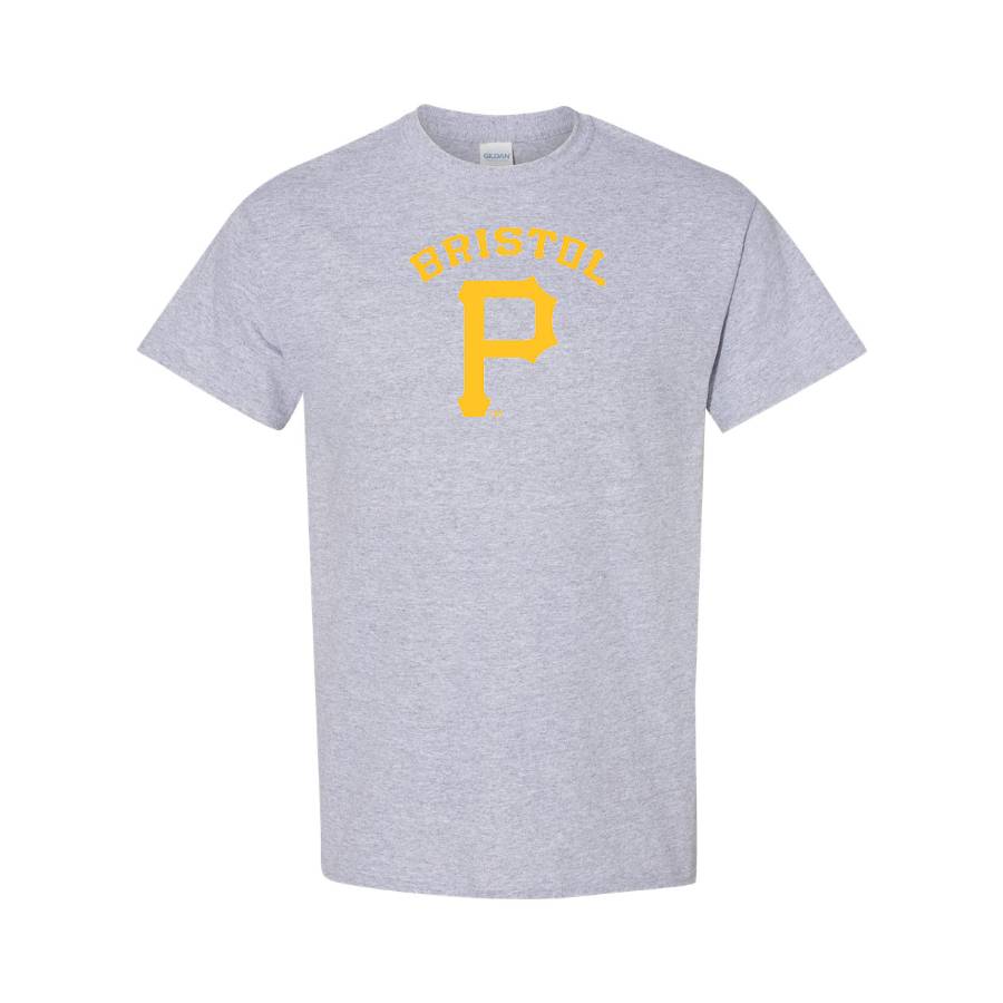 Men's Bristol Pirates  Logo Cotton T-Shirt