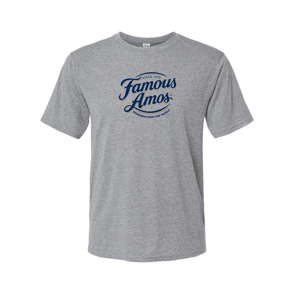 Men's Famous Amos Logo Performance T-Shirt
