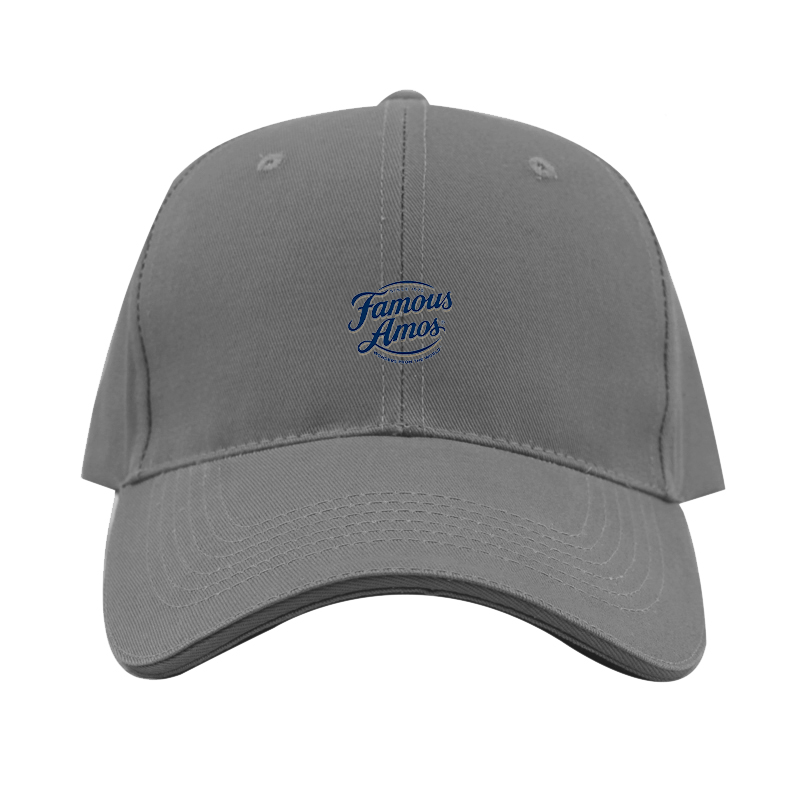 Famous Amos Logo  Dad Baseball Cap Hat