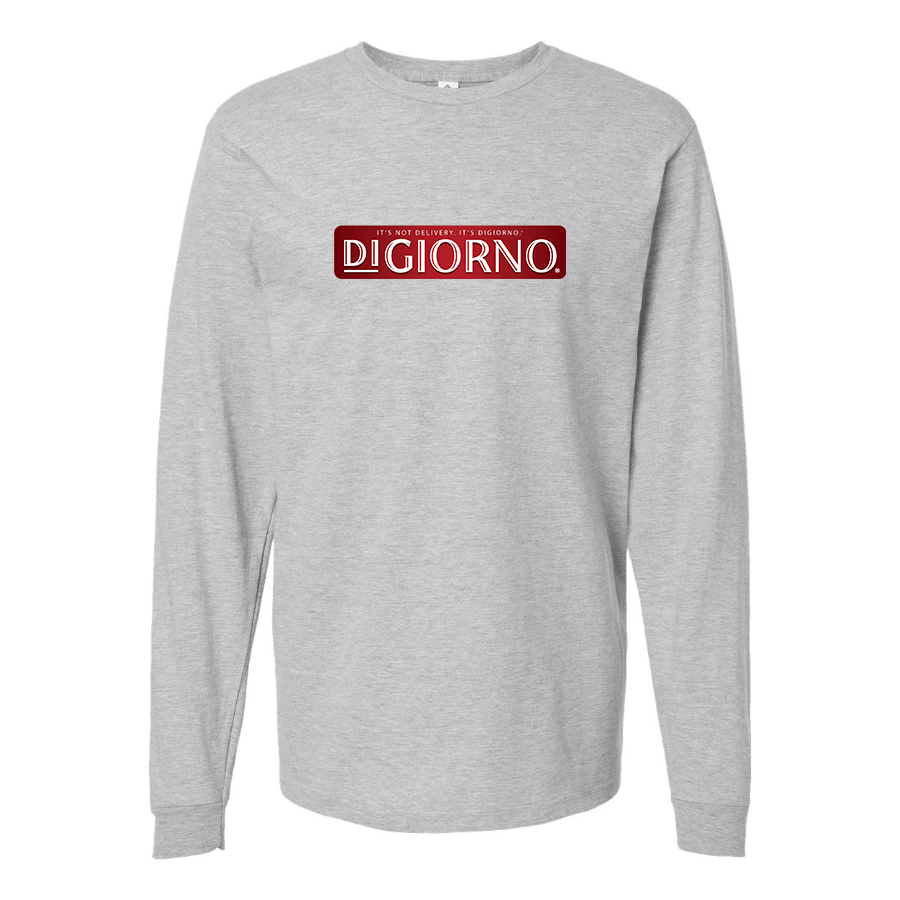 Men's DiGiorno Logo Cotton Long Sleeve T-Shirt
