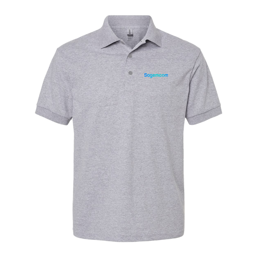 Men's  Sagemcom Logo Dry Blend Polo