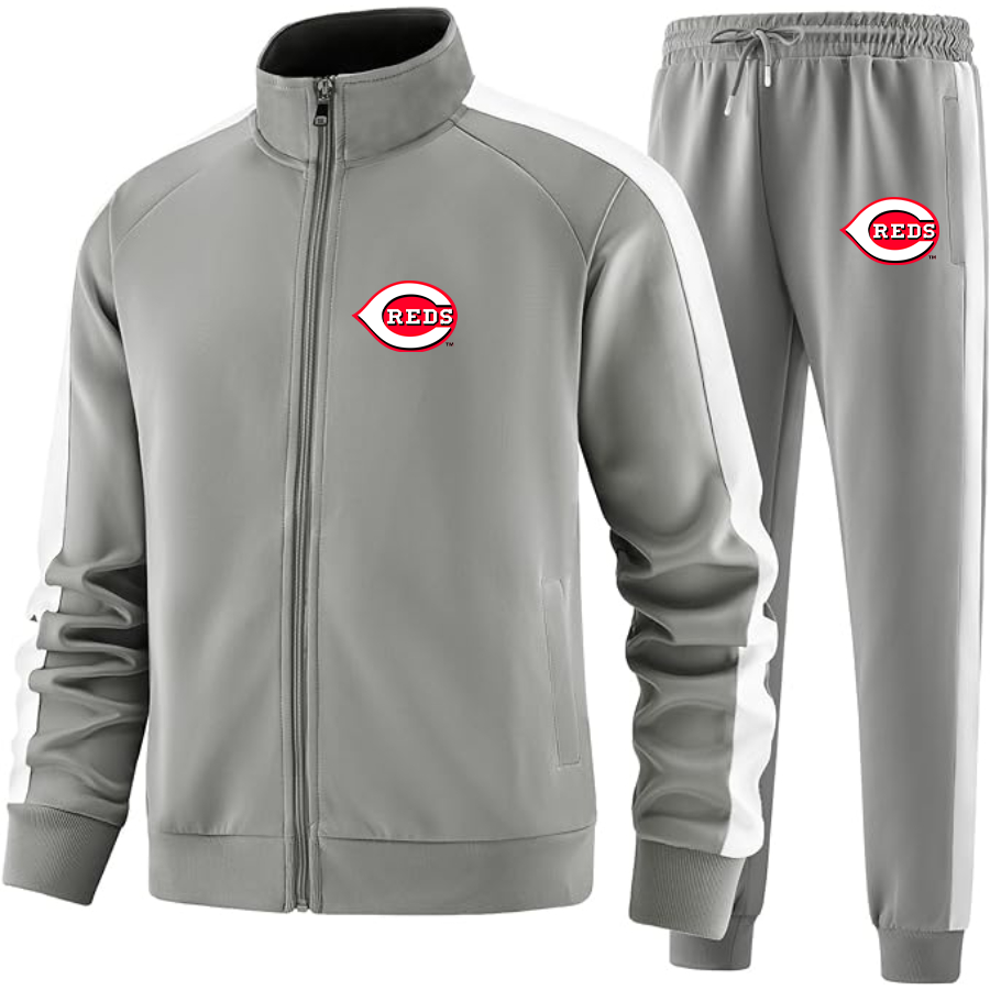 Men's Cincinnati Reds Logo Dri-Fit TrackSuit